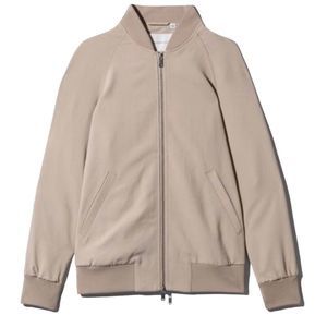 Aritzia The group Babaton khaki tan bomber jacket - M